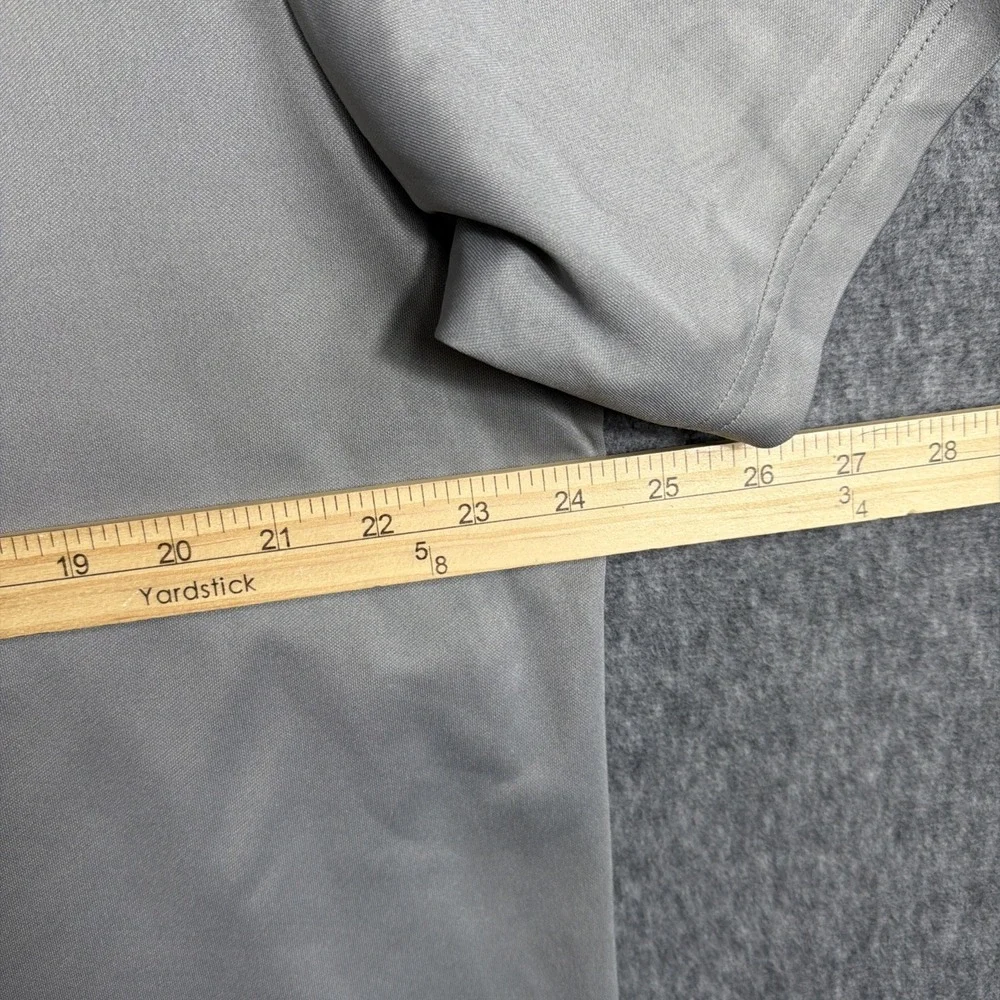 Adidas Golf Polo Shirt Men XL Gray Short Sleeve Preppy‎